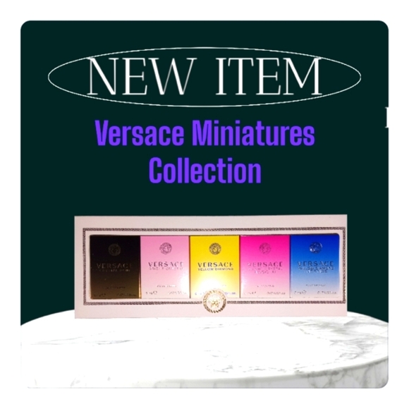 NEW Versace Miniature Perfume Collection (NOT SAMPLES) - Picture 1 of 13